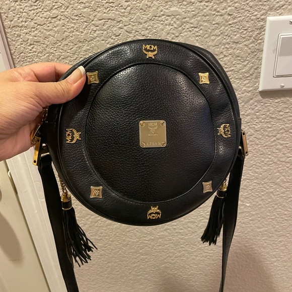 MCM Handbags - Vintage MCM Tambourine Sling Bag